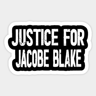 Justice For Jacob Blake 2020 Sticker